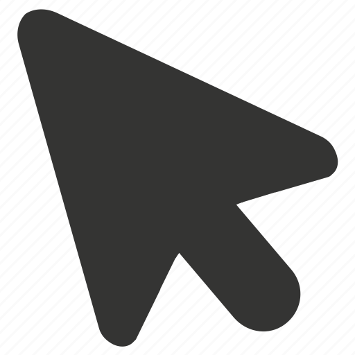 czarny kursor ikona czarny kursor