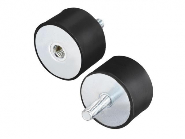 Rubber-metal dampers